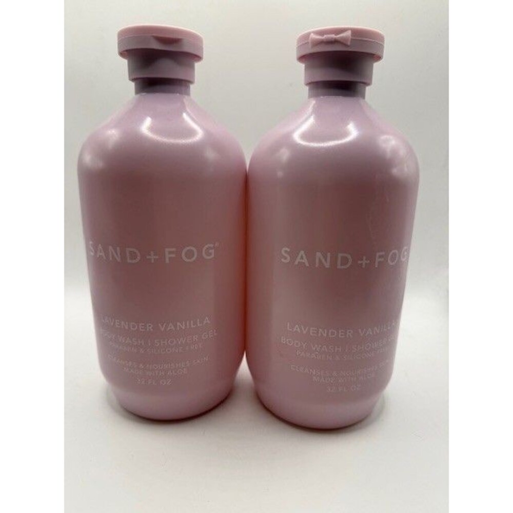 SAND+FOG Lavender Vanilla Body Wash - Pink